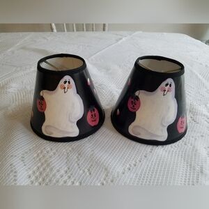 Set of 2 Halloween Ghosts  Mini Lampshades